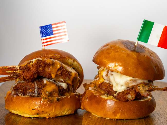 SHRIMP FRITTI SLIDERS